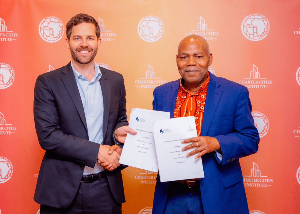 African School of Economics signs MOU with Charter Cities Institute